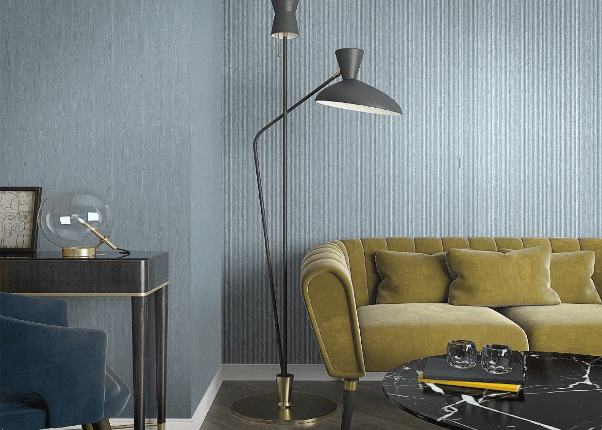 Papel de parede contemporâneo em loft